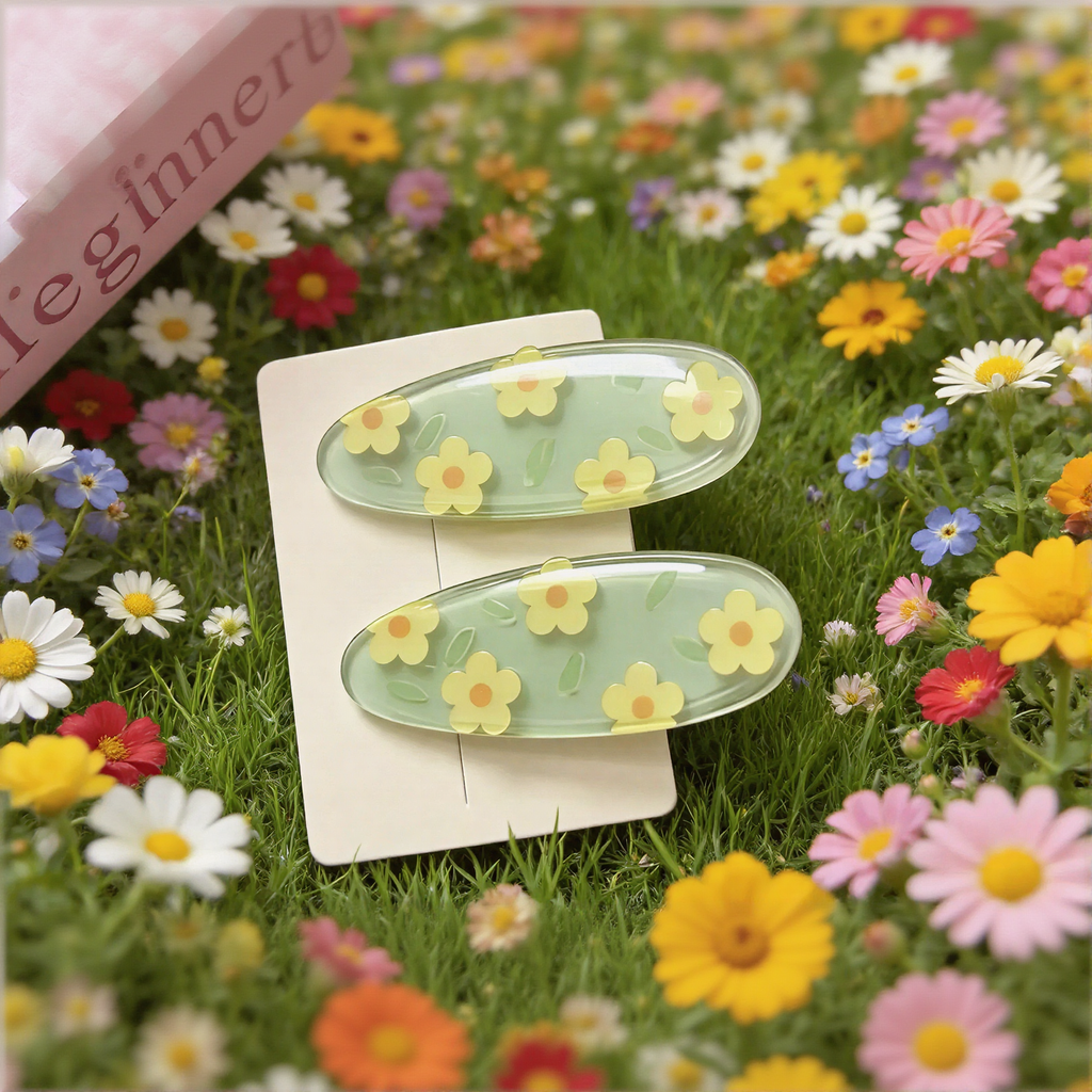 Fresh Flower Hair Clip