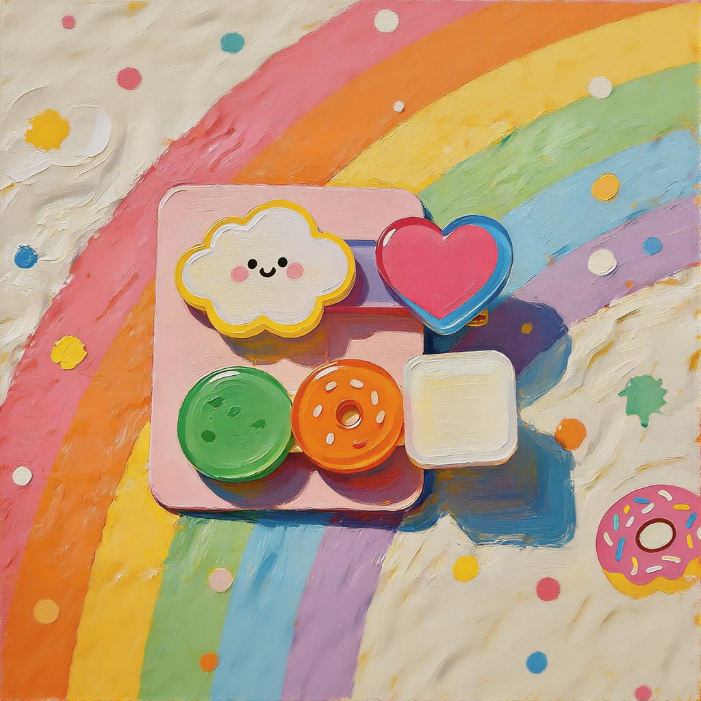 Colorful Cute Hair Clip