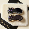 Cute Black Cat Hair Clip