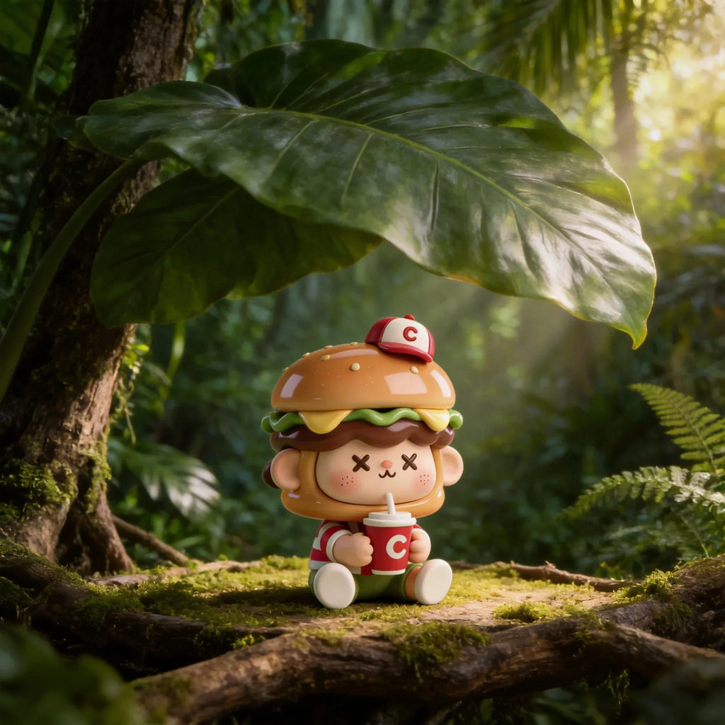Cute Hamburger Image Figure