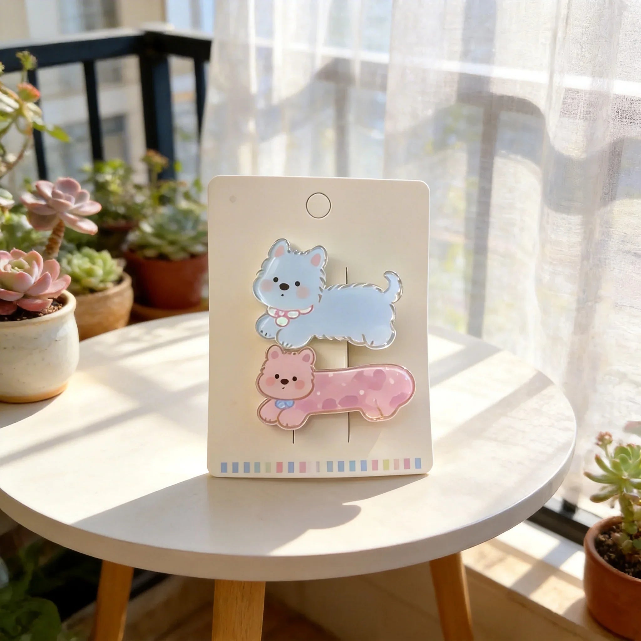 Cute Dual Pet Hair Clip