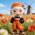 Trendy Hip-Hop Style Figure