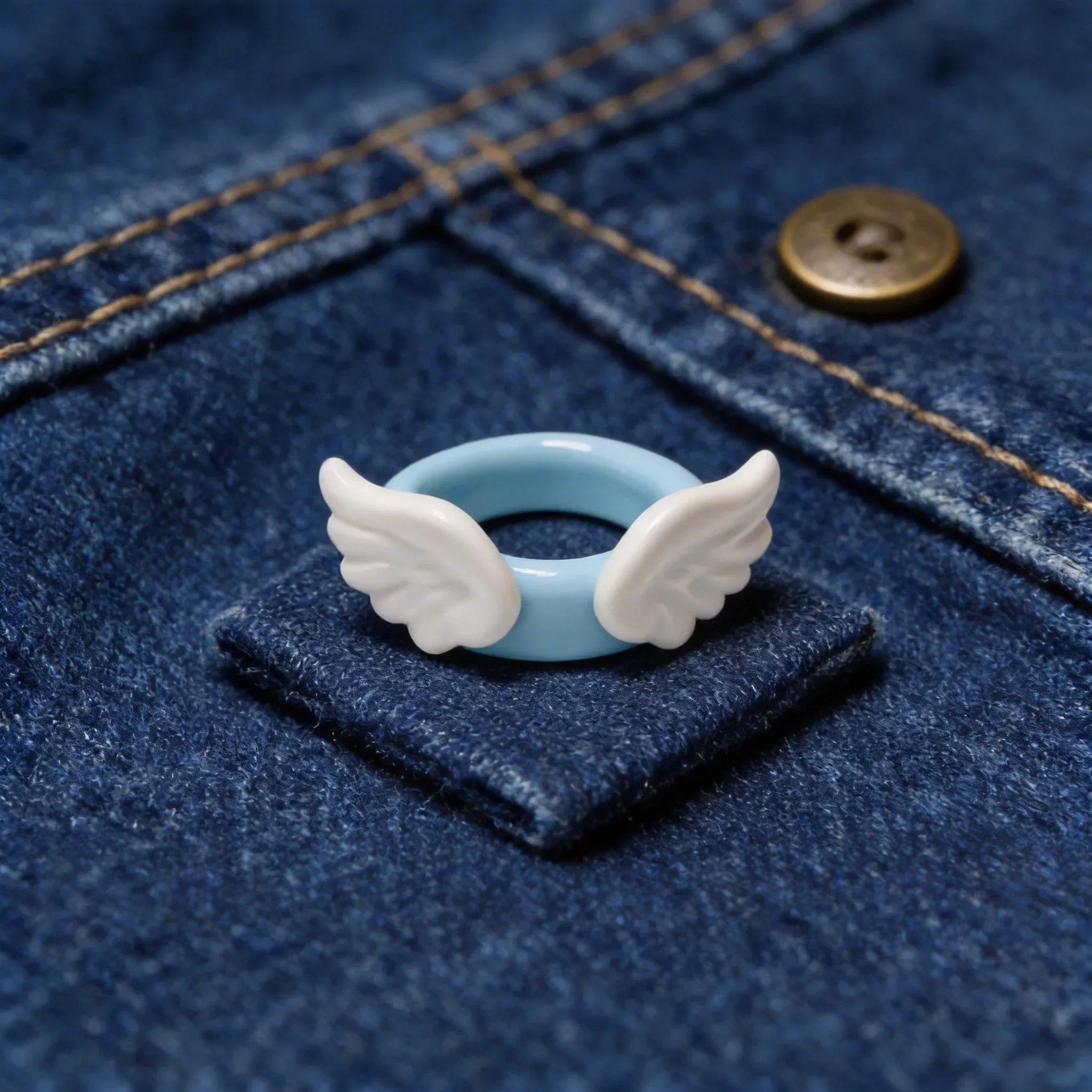 Angel Wing Band Ring
