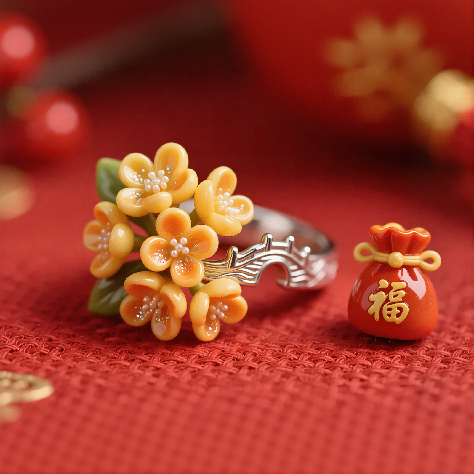 Lucky Flower Rings