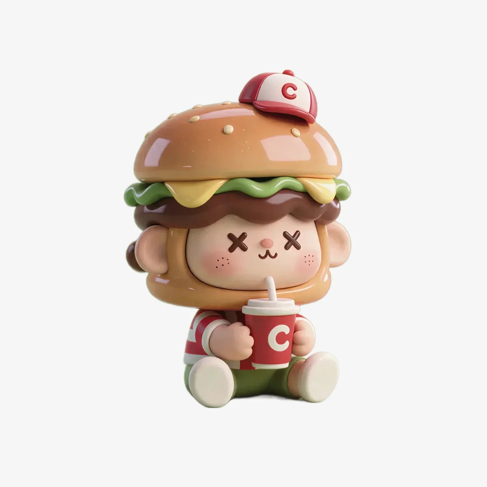 Cute Hamburger Image Figure