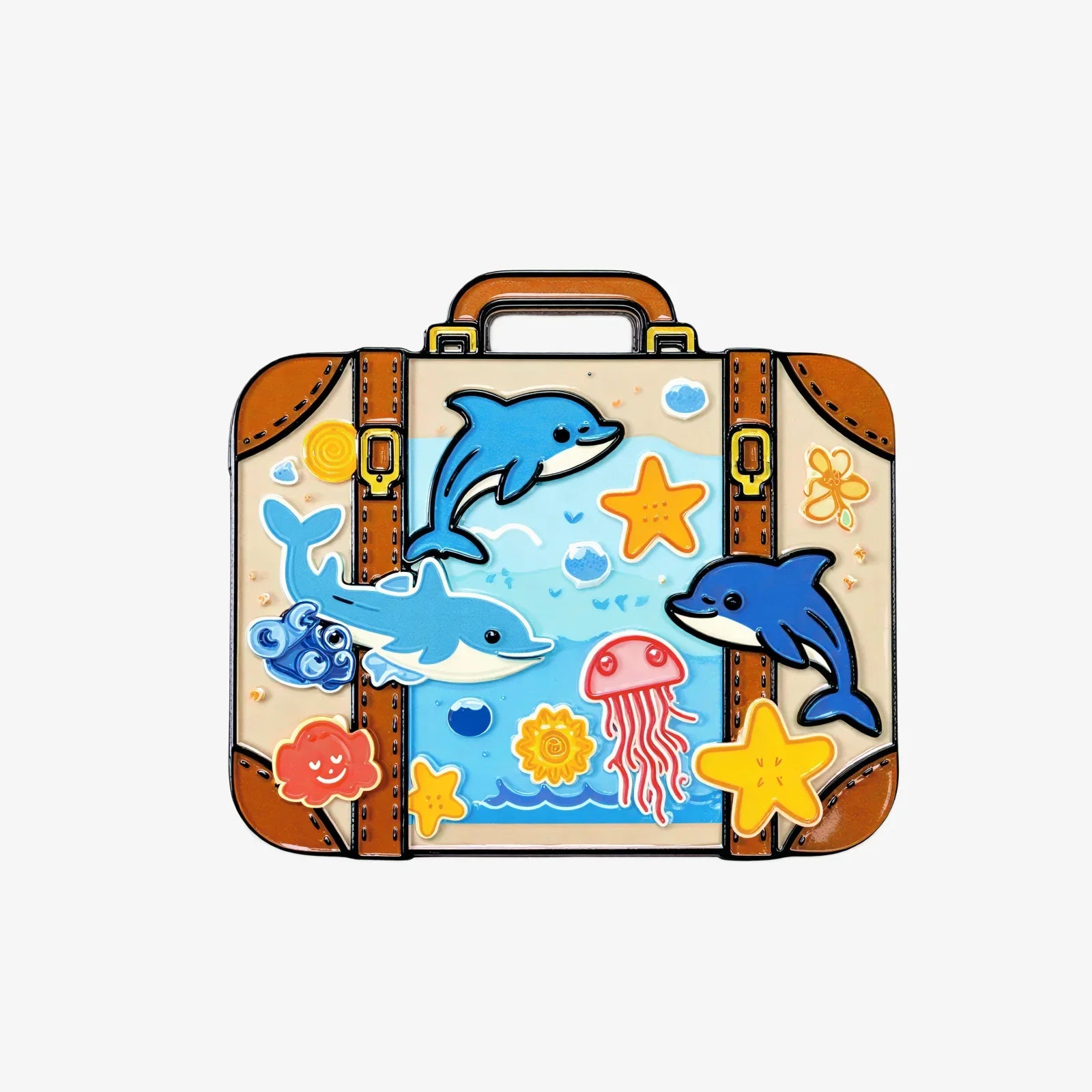 Ocean Fun Travel Fridge Magnet