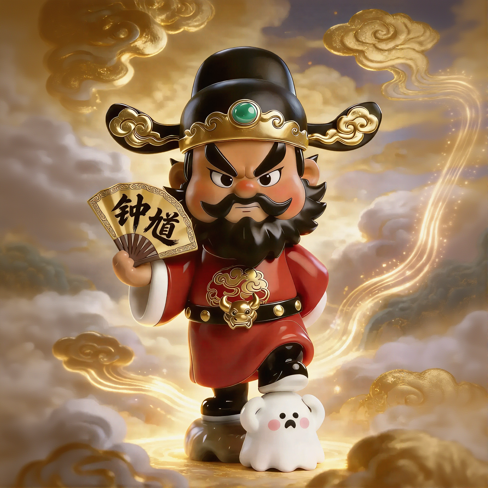 Zhong Kui Image Figure