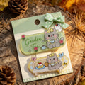 Garden Tea Party Cat Hair Clip