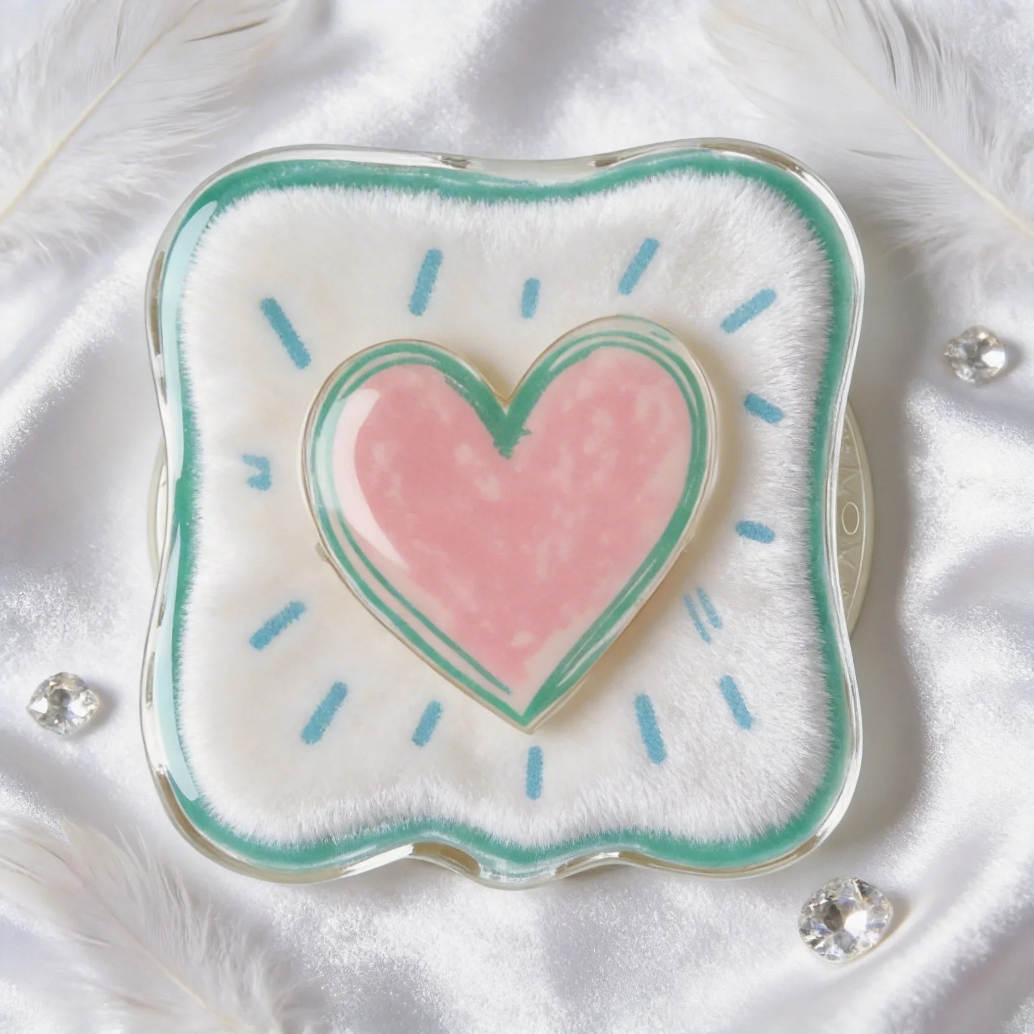 Love Heart Vitality Style Phone Grip Stand
