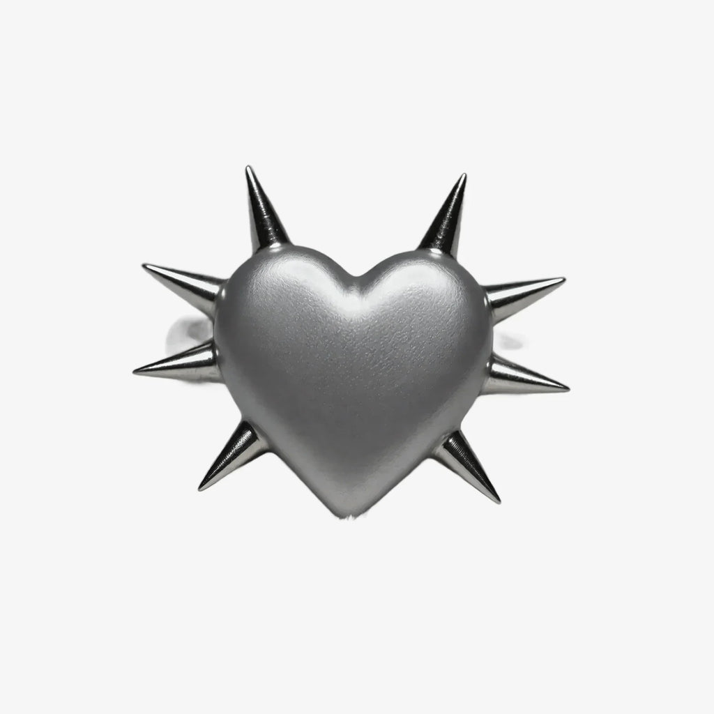 Spiked Heart Ring