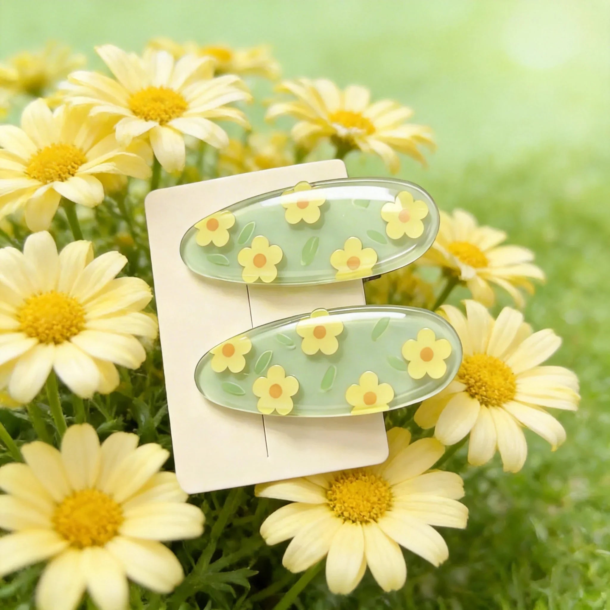 Fresh Flower Hair Clip