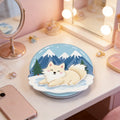 Snowy Cute Pet Phone Grip Stand