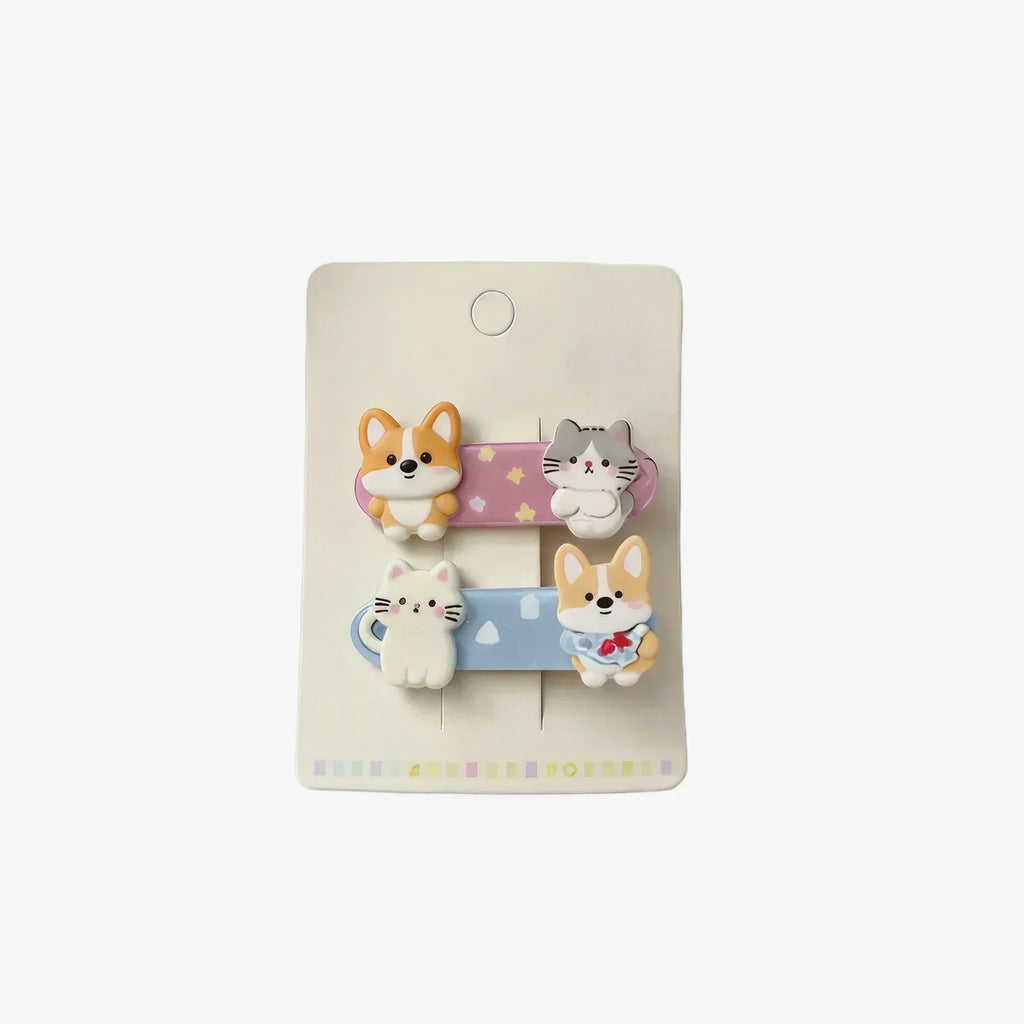 Cute Pet Cartoon Hair Clip