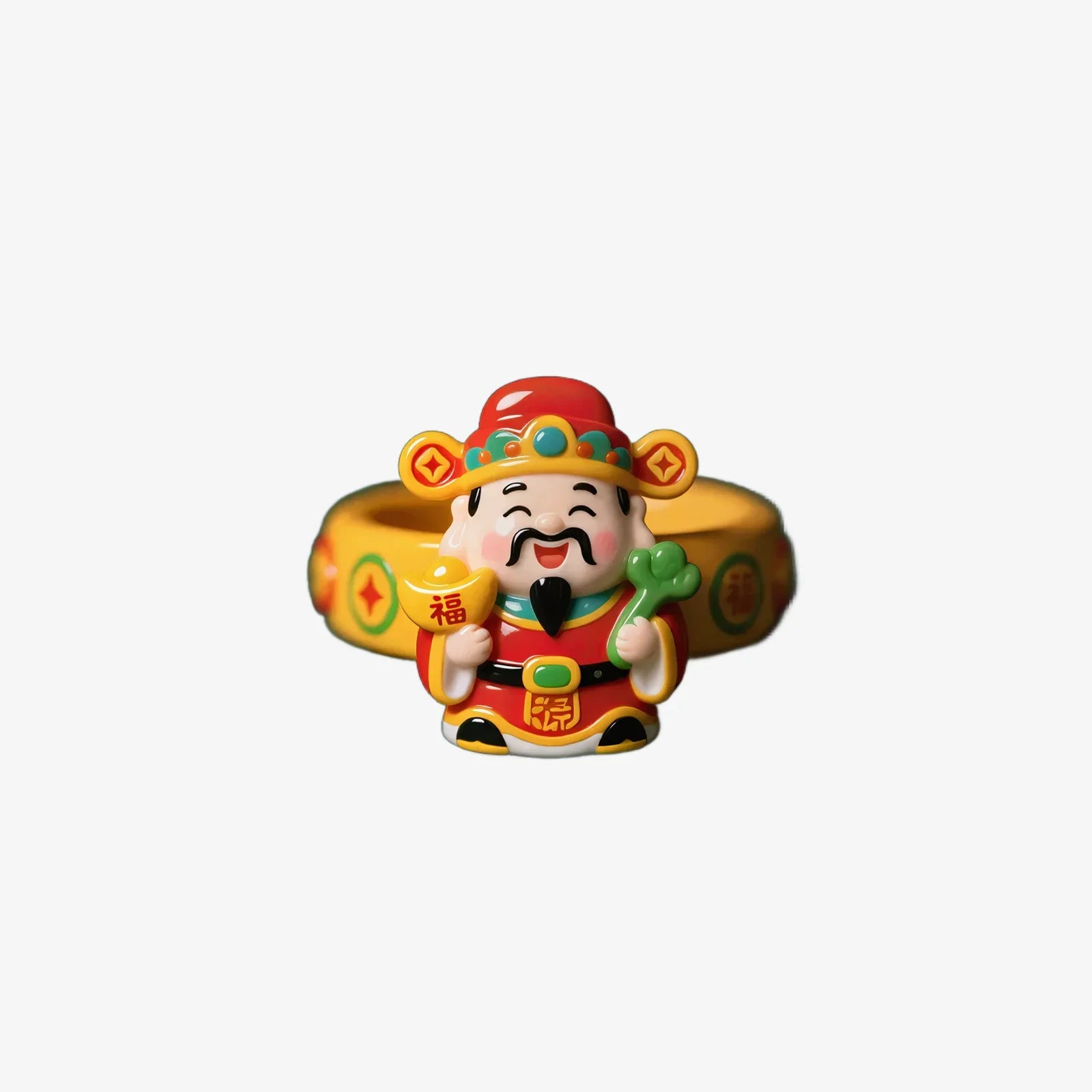 God of Wealth Lucky Ring