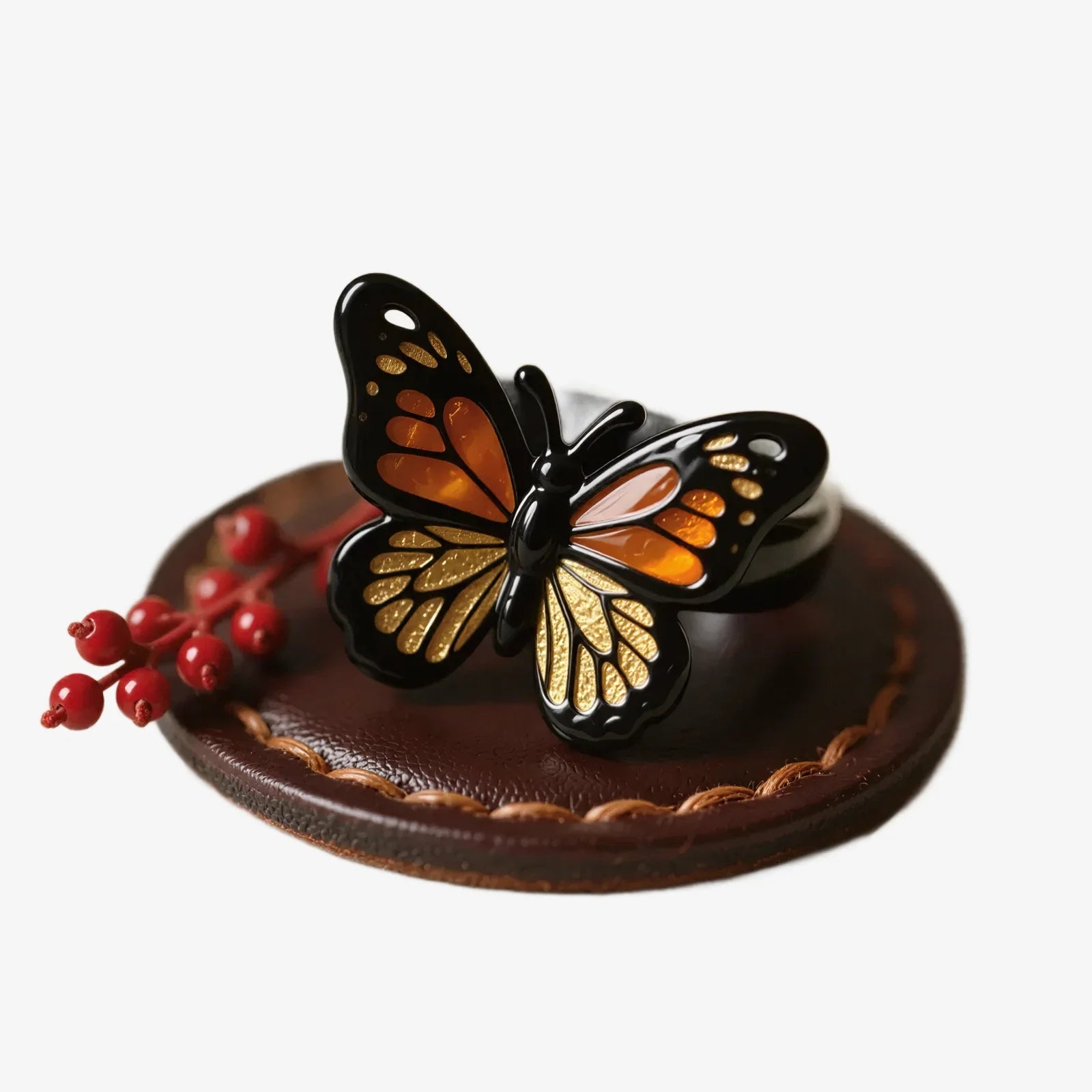 Butterfly Resin Ring