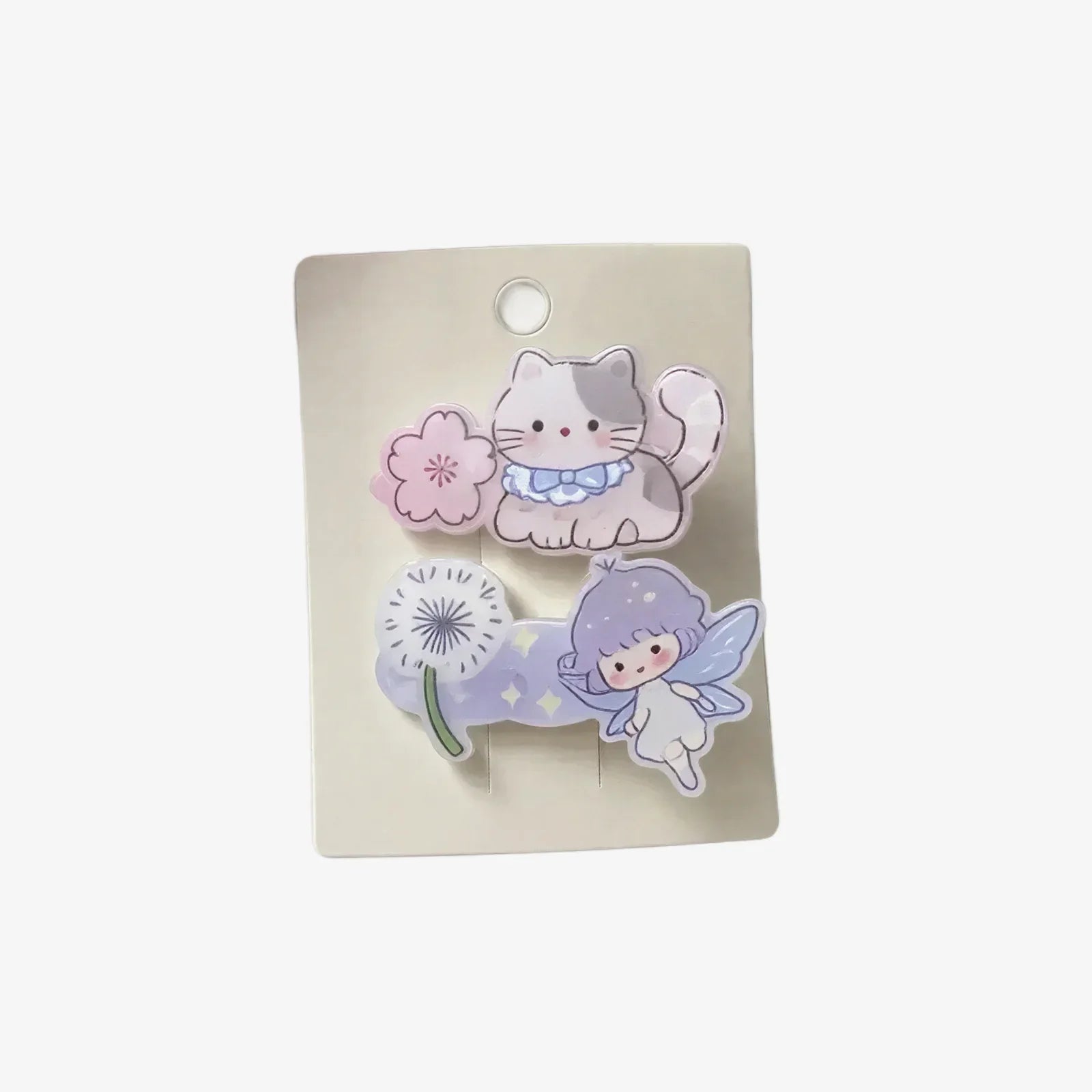 Cute Cat Elf Hair Clip