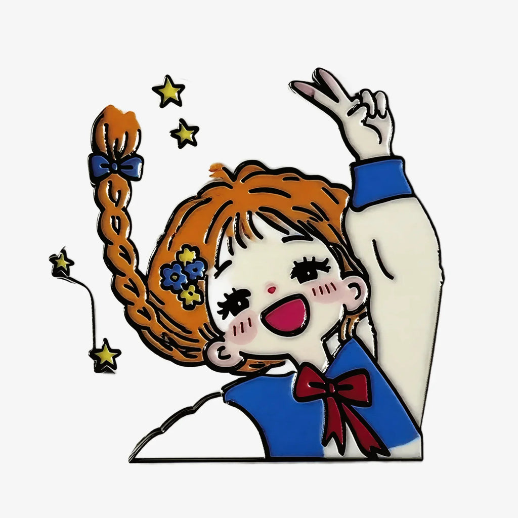 Vitality Cute Girl Fridge Magnet