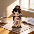 Ancient Style Pipa Playing Figure