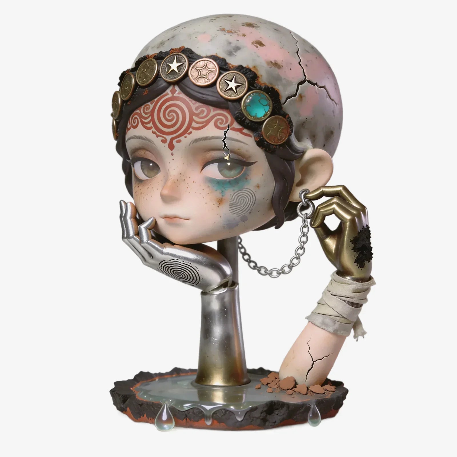 Mechanical and Art Fusion Figure