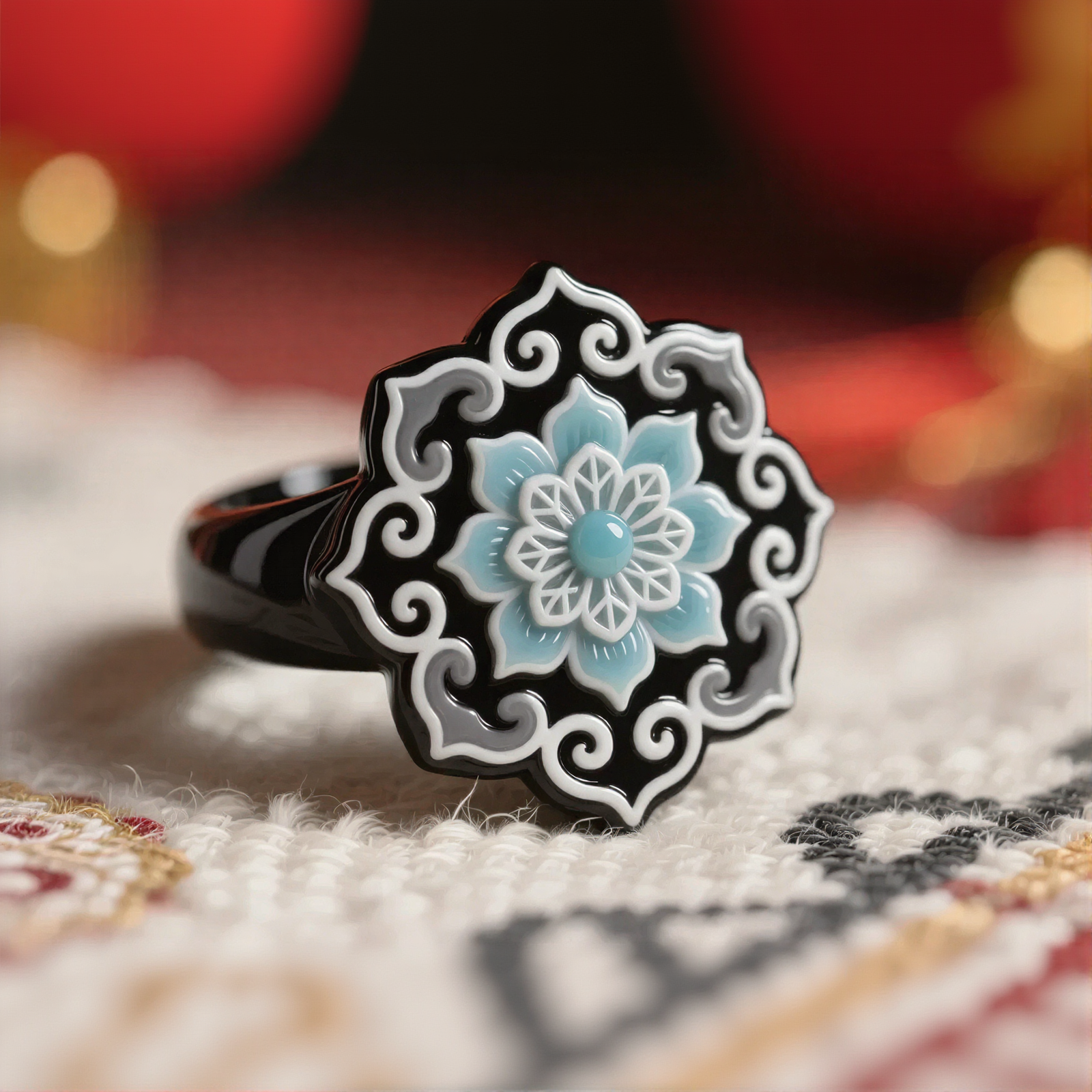 Chinese Pattern Ring
