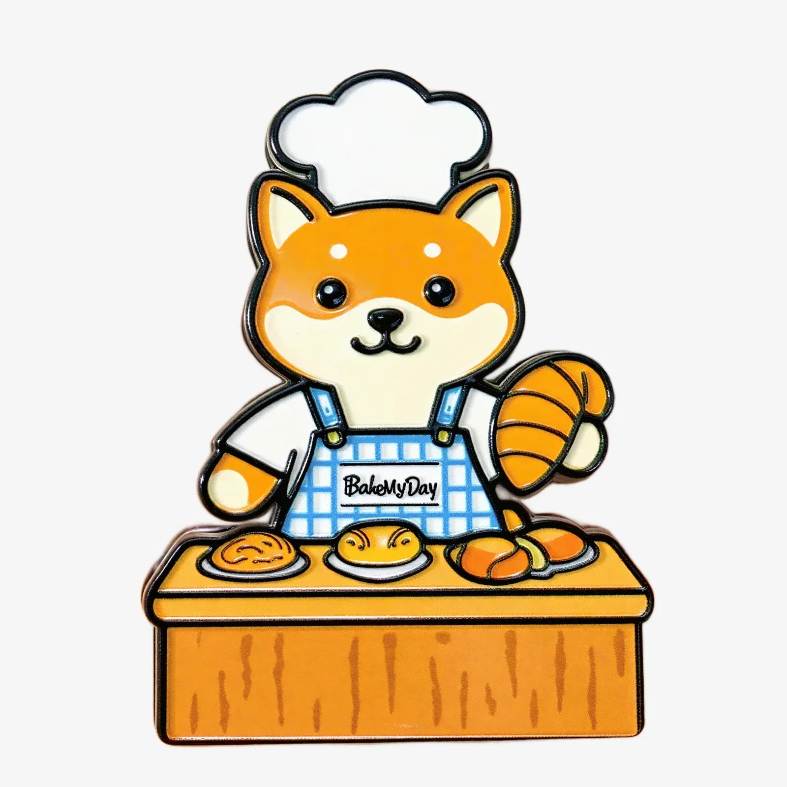Cute Dog Baker Fridge Magnet