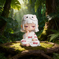 Cute Sleeping Face Figure