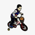 Kid Rider Fridge Magnet